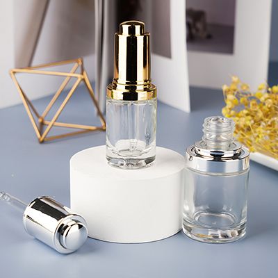 Clear Press Dropper Bottle
