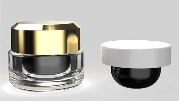 Refillable glass Jar