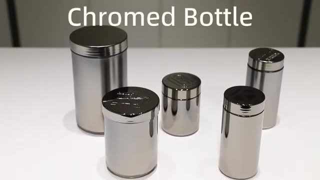 Silver Chrome Canister