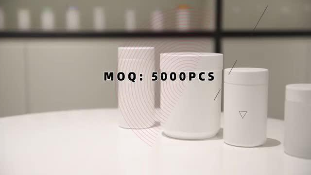 White HDPE Bottle