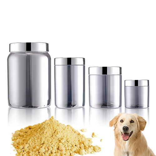 Chrome Plastic Canister