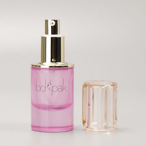 Glass Pump Bottle with Dip Tube