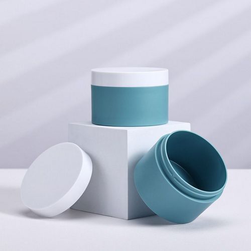 PET Cream Jar with ABS Cap