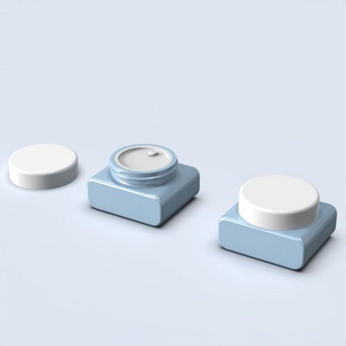 Square Glass Jar