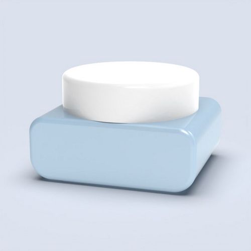Square Glass Jar