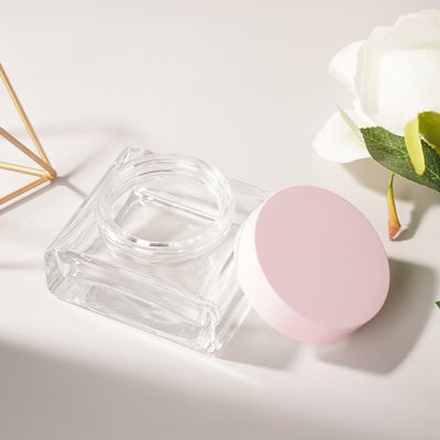 Square Glass Jar