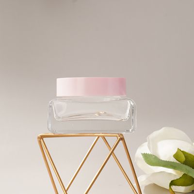 Square Glass Jar