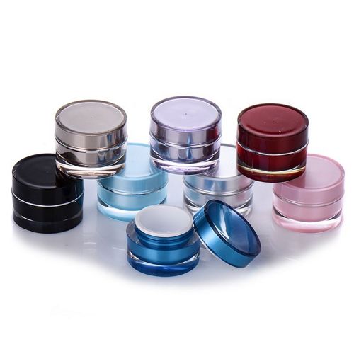 Acrylic Jar with Right Angle