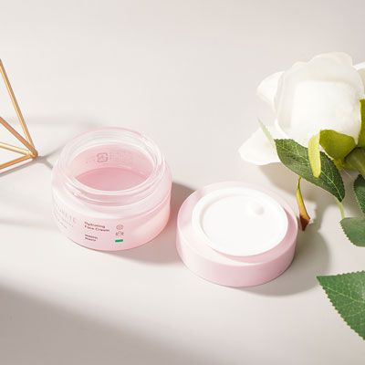 Glass Cream Jar