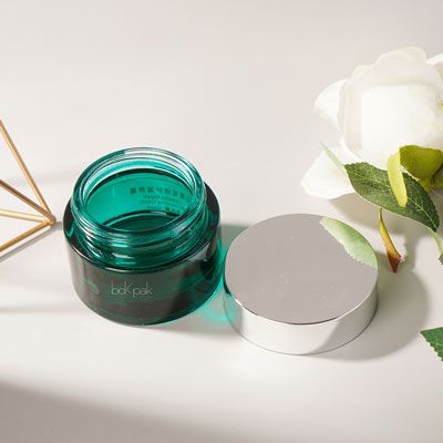 Glass Cream Jar
