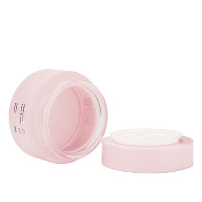 Glass Cream Jar