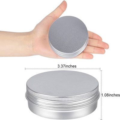 AL jar with screw lid