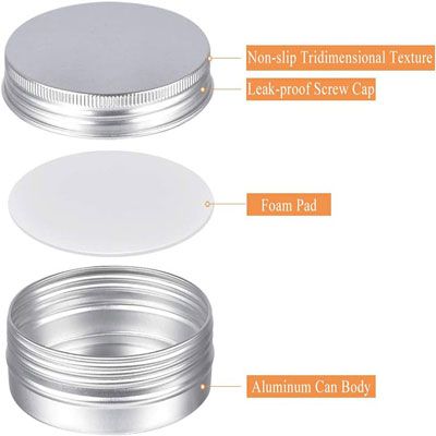 AL jar with screw lid