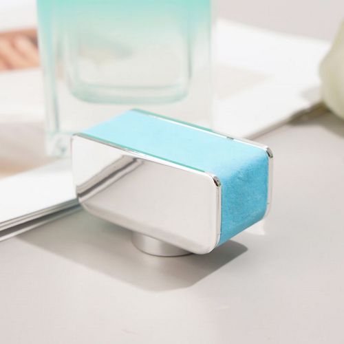 Blue & Green Rectangle Perfume Bottle