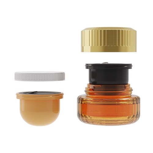 Refillable Glass Jar