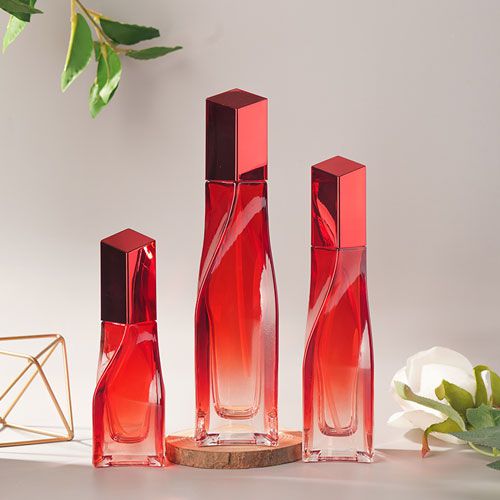 Twist Glass Lotion Bottle