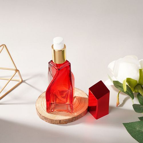 Twist Glass Lotion Bottle