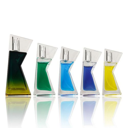 K Shaped Perfume Bottle